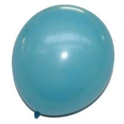 50 BALLONS BLEU CIEL