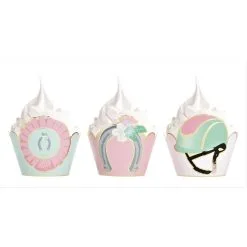 6 Habillages Pour Cupcakes Amour De Cheval