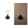 AMPOULE LED NOIRE DIAM 9CMX17CM