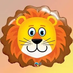 BALLON ALU LION 76 CM 30" QUALATEX