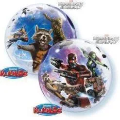 BALLON BUBBLE LES GARDIENS DE LA GALAXY 56 CM 22" QUALATEX