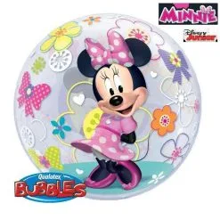 BALLON BUBBLE MINNIE MOUSE 56 CM 22" QUALATEX