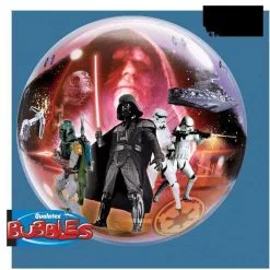 BALLON BUBBLE STAR WARS™ 56 CM 22" QUALATEX