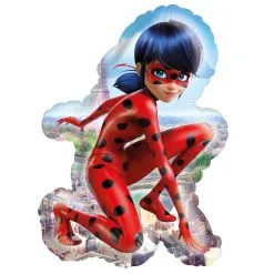 AMSCAN Ballon En Aluminium Ladybug Miraculous™ 41 X 58 Cm