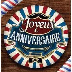 BALLON FOIL 45 CM JOYEUX ANNIVERSAIRE CIRQUE 1 BALLON FOIL 45 CM JOYEUX ANNIVERSAIRE CIRQUE