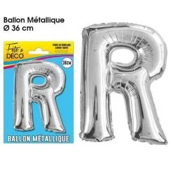 BALLON MÉTALLIQUE LETTRE AU CHOIX -COSTUMED’HALLOWEEN ballon metallique lettre au choix farfouil en fete 30254373 0d8f07fb 7866 433c b248 3fe89ba776de