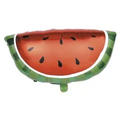 Ballon Mylar 60 X 34 Cm Tranche De Pastèque