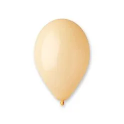 BALLONS PASTEL JAUNE DIAMETRE 30 CM