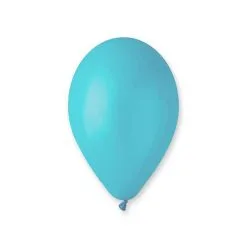 BALLONS PASTEL TURQUOISE DIAMETRE 30 CM