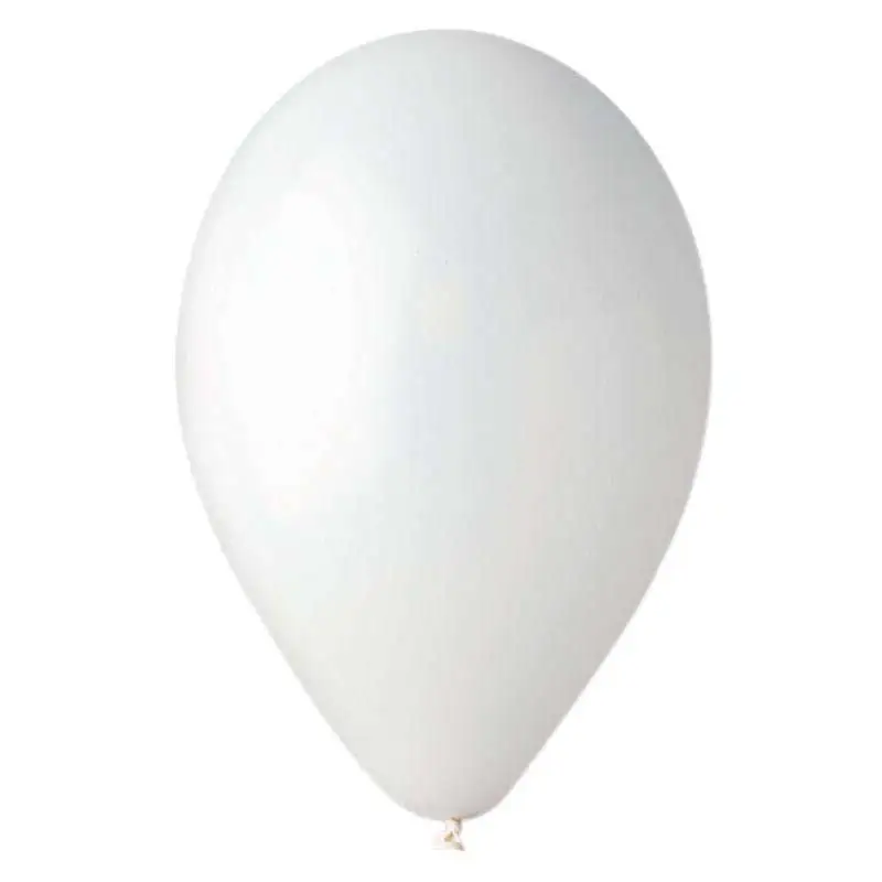 BALLONS STANDARD BLANC DIAMETRE 30 CM 1 BALLONS STANDARD BLANC DIAMETRE 30 CM