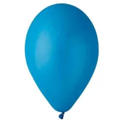 BALLONS STANDARD BLEU MOYEN DIAMETRE 30 CM