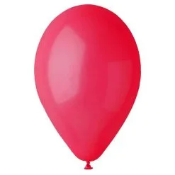 BALLONS STANDARD ROUGE DIAMETRE 30 CM
