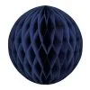 Boule Alvéolée Bleu Marine 12 Cm