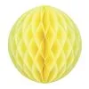 Boule Alvéolée Jaune 20 Cm