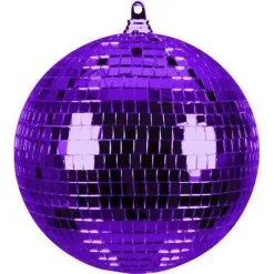 BOULE FACETTES POLYSTYRENE DIAMETRE 10CM BORDEAUX