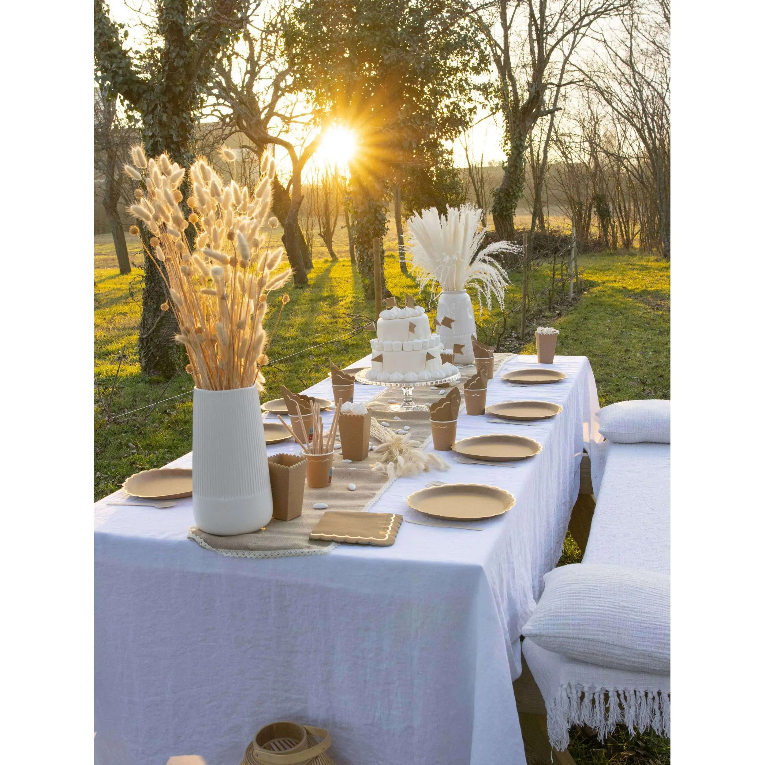 Bouquet De 30 Bunny Tails Brun Naturel 60 Cm 3 Bouquet De 30 Bunny Tails Brun Naturel 60 Cm – Image 3