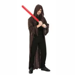 Cape Avec Manches Marron Maître De La Force Adulte