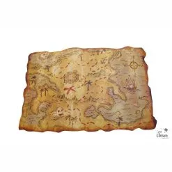 Carte Aux Trésors En Plastique 29 X 45 Cm