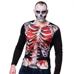 Boland Chemise Photoréaliste Squelette Creepy Carcass