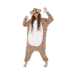 Combinaison Adulte Kigurumi Léopard