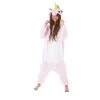 COMBINAISON KIGURUMI LICORNE ROSE ADULTE