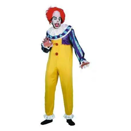Costume Adulte Clown Jaune De L'horreur 1 Costume Adulte Clown Jaune De L'horreur