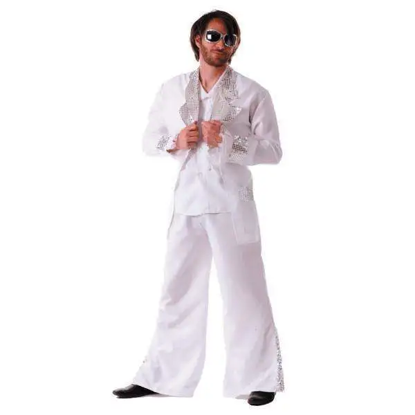 Costume Adulte Disco Forever Blanc 1 Costume Adulte Disco Forever Blanc