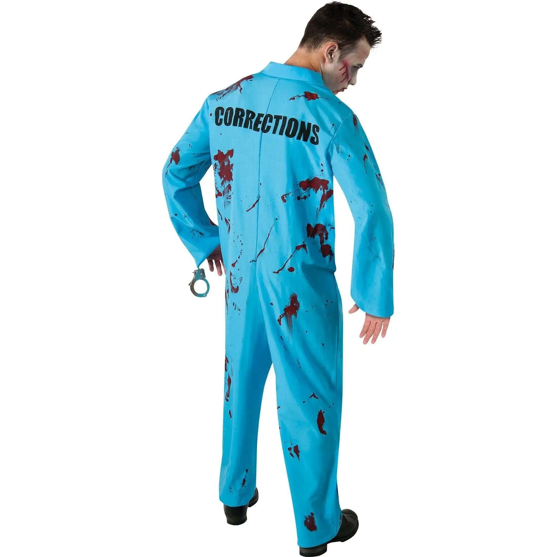 Déguisement Adulte Prisonnier Zombie Homme 2 Déguisement Adulte Prisonnier Zombie Homme – Image 2