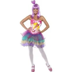 Smiffys COSTUME CANDY QUEEN REINE DES BONBONS