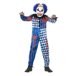 Smiffys COSTUME CLOWN ARLEQUIN SINISTRE ENFANT