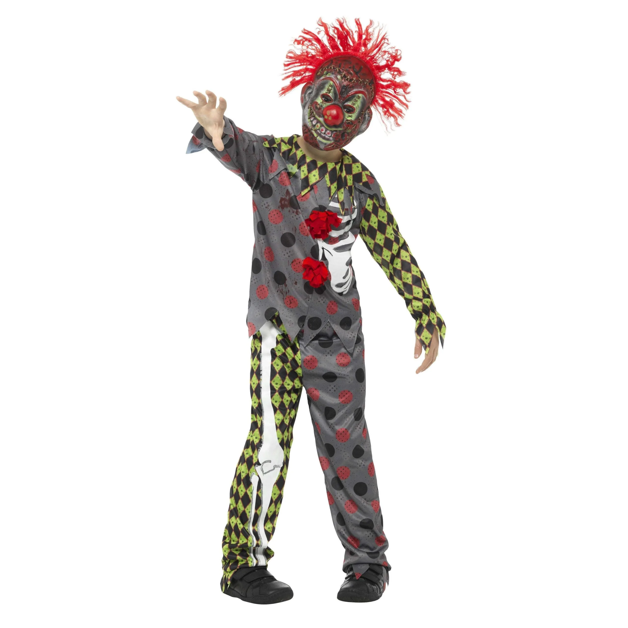Smiffys COSTUME CLOWN FOU ENFANT 1 Smiffys COSTUME CLOWN FOU ENFANT