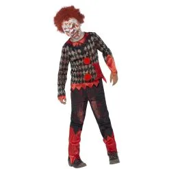 Smiffys COSTUME CLOWN ZOMBIE ENFANT