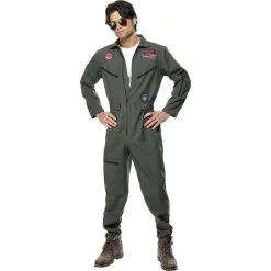 Smiffys COSTUME COMBINAISON TOP GUN