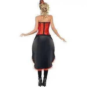 Smiffys COSTUME DANSEUSE BURLESQUE ROUGE ET NOIR 3 Smiffys COSTUME DANSEUSE BURLESQUE ROUGE ET NOIR – Image 3