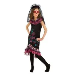 COSTUME DAY OF THE DEAD GIRL FILLE