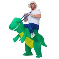 COSTUME DE RAPTOR GONFLABLE ADULTE