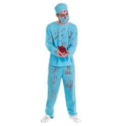 COSTUME DOCTEUR ZOMBIE 4 PIÈCES