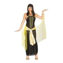 COSTUME EGYPTIENNE NOIR ET OR