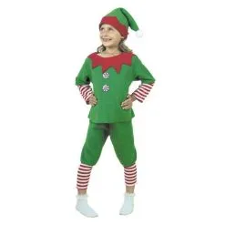Costume Enfant De Lutin De Noël