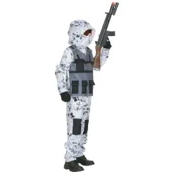 Costume Enfant Militaire Des Forces Spéciales Arctique -COSTUMED’HALLOWEEN costume enfant militaire des forces speciales arctique farfouil en fete 30258696