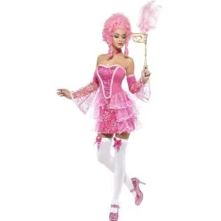 Smiffys COSTUME FEVER MARIE-ANTOINETTE ROSE