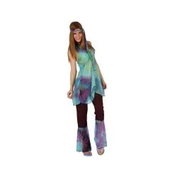 COSTUME HIPPIE BLEU ATOSA