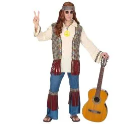 COSTUME HIPPIE HOMME - QUALITÉ PREMIUM