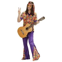 Costume Hippie Velours Homme