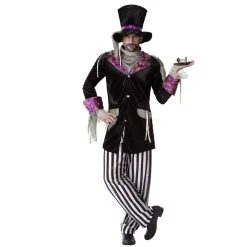 Costume Homme Chapelier Fou Gris