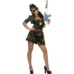 Smiffys Déguisement Adulte Militaire Babe Femme