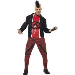 Smiffys Déguisement Adulte Punk Mr Anarchiste Homme