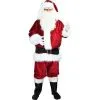COSTUME PERE NOEL US SUPER LUXE VELOURS DE COTON
