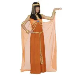 COSTUME REINE D'EGYPTE ORANGE