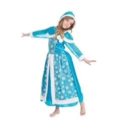 COSTUME REINE DES GLACES LUXE ENFANT